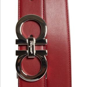NWT Salvatore Ferragamo Calfino Reversible Belt